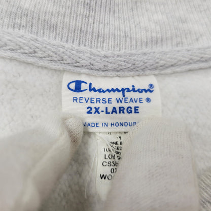 【中古品】【メンズ】 Champion チャンピオン PENN STATE UNIVERSITY REVERSE WEAVE SWEATSHIRT リバースウィーブ スウェット トレーナー 青単色タグ復刻 148-260923-as-03-izu サイズ：2XL カラー：グレー系 万代Net店