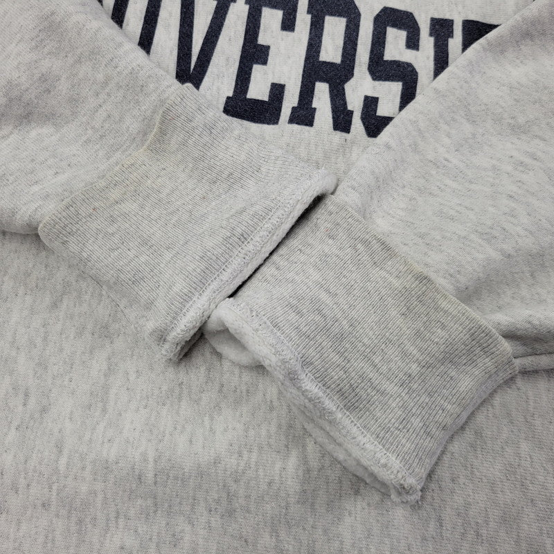 【中古品】【メンズ】 Champion チャンピオン PENN STATE UNIVERSITY REVERSE WEAVE SWEATSHIRT リバースウィーブ スウェット トレーナー 青単色タグ復刻 148-260923-as-03-izu サイズ：2XL カラー：グレー系 万代Net店