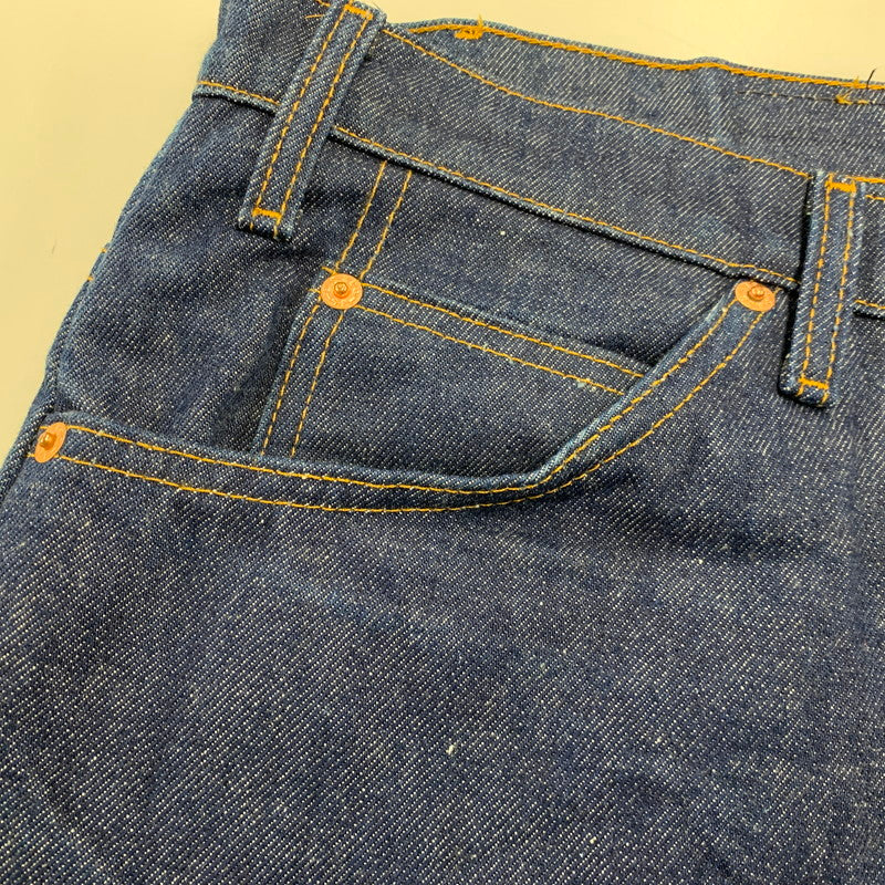 【中古品】【メンズ】 LEVI'S リーバイス 20505-0217 刻印698 オレンジタブ USA製 505 DENIM PANTS デニムパンツ ボトムス 157-261009-sm-03-izu サイズ：42×30 カラー：ブルー 万代Net店