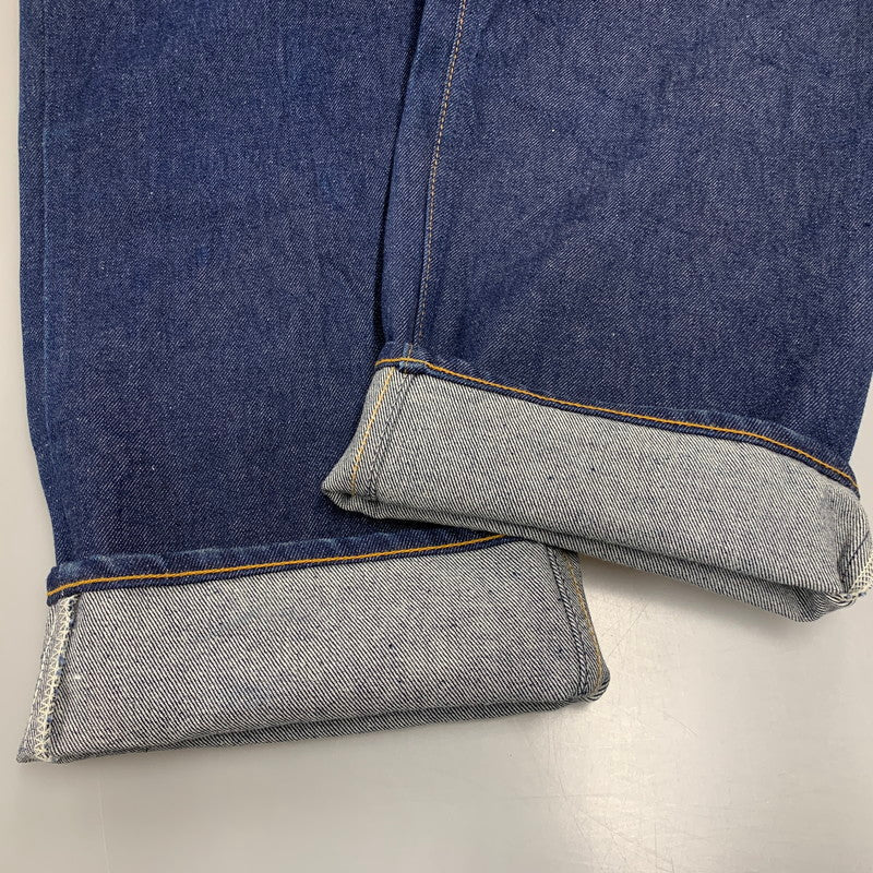 【中古品】【メンズ】 LEVI'S リーバイス 20505-0217 刻印698 オレンジタブ USA製 505 DENIM PANTS デニムパンツ ボトムス 157-261009-sm-03-izu サイズ：42×30 カラー：ブルー 万代Net店