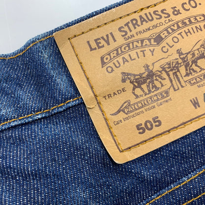 【中古品】【メンズ】 LEVI'S リーバイス 20505-0217 刻印698 オレンジタブ USA製 505 DENIM PANTS デニムパンツ ボトムス 157-261009-sm-03-izu サイズ：42×30 カラー：ブルー 万代Net店