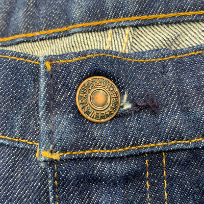 【中古品】【メンズ】 LEVI'S リーバイス 20505-0217 刻印698 オレンジタブ USA製 505 DENIM PANTS デニムパンツ ボトムス 157-261009-sm-03-izu サイズ：42×30 カラー：ブルー 万代Net店