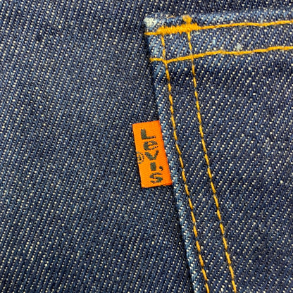【中古品】【メンズ】 LEVI'S リーバイス 20505-0217 刻印698 オレンジタブ USA製 505 DENIM PANTS デニムパンツ ボトムス 157-261009-sm-03-izu サイズ：42×30 カラー：ブルー 万代Net店