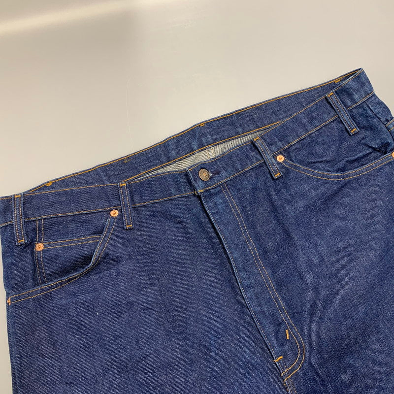 【中古品】【メンズ】 LEVI'S リーバイス 20505-0217 刻印698 オレンジタブ USA製 505 DENIM PANTS デニムパンツ ボトムス 157-261009-sm-03-izu サイズ：42×30 カラー：ブルー 万代Net店