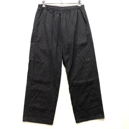 【中古品】【メンズ】 YEEZY GAP イージー ギャップ × ENGINEERED BY BALENCIAGA エンジニアド バイ バレンシアガ SATEEN PANT サテン パンツ 153-260917-as-07-izu サイズ：XL カラー：ブラック 万代Net店