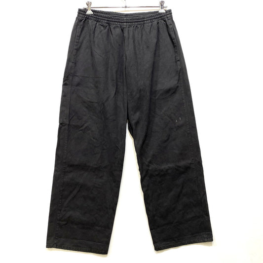 【中古品】【メンズ】 YEEZY GAP イージー ギャップ × ENGINEERED BY BALENCIAGA エンジニアド バイ バレンシアガ SATEEN PANT サテン パンツ 153-260917-as-07-izu サイズ：XL カラー：ブラック 万代Net店