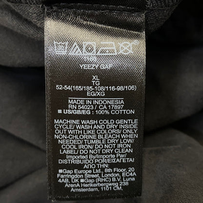 【中古品】【メンズ】 YEEZY GAP イージー ギャップ × ENGINEERED BY BALENCIAGA エンジニアド バイ バレンシアガ SATEEN PANT サテン パンツ 153-260917-as-07-izu サイズ：XL カラー：ブラック 万代Net店
