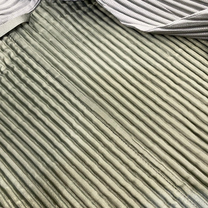【中古品】【メンズ】 HOMME PLISSE ISSEY MIYAKE オム プリッセ イッセイミヤケ HP53JD155 TAILORED PLEATS 2 テーラード プリーツ ジャケット アウター 140-260917-kh-14-izu サイズ：4 カラー：オリーブ 万代Net店