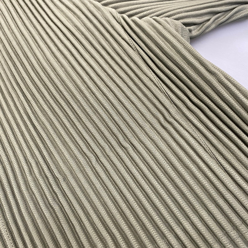 【中古品】【メンズ】 HOMME PLISSE ISSEY MIYAKE オム プリッセ イッセイミヤケ HP53JD155 TAILORED PLEATS 2 テーラード プリーツ ジャケット アウター 140-260917-kh-14-izu サイズ：4 カラー：オリーブ 万代Net店