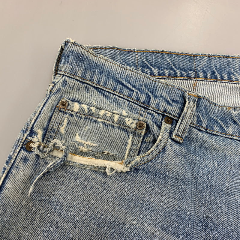 【現状渡し品】【メンズ】 LEVI'S リーバイス 505-0217 DENIM PANTS デニムパンツ ボトムス 157-261009-sm-02-izu サイズ：42×32 カラー：インディゴ 万代Net店