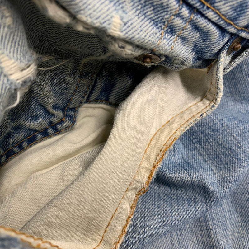 【現状渡し品】【メンズ】 LEVI'S リーバイス 505-0217 DENIM PANTS デニムパンツ ボトムス 157-261009-sm-02-izu サイズ：42×32 カラー：インディゴ 万代Net店