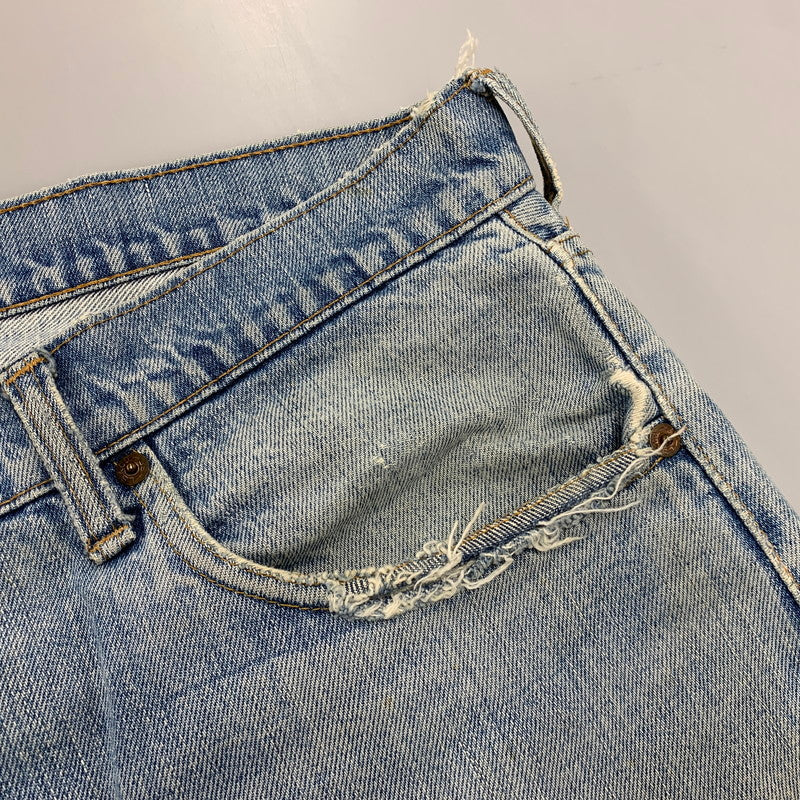 【現状渡し品】【メンズ】 LEVI'S リーバイス 505-0217 DENIM PANTS デニムパンツ ボトムス 157-261009-sm-02-izu サイズ：42×32 カラー：インディゴ 万代Net店