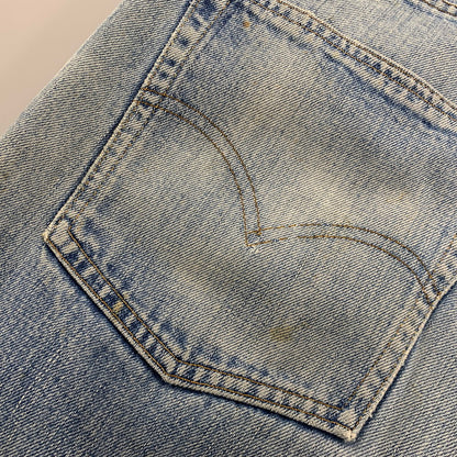 【現状渡し品】【メンズ】 LEVI'S リーバイス 505-0217 DENIM PANTS デニムパンツ ボトムス 157-261009-sm-02-izu サイズ：42×32 カラー：インディゴ 万代Net店