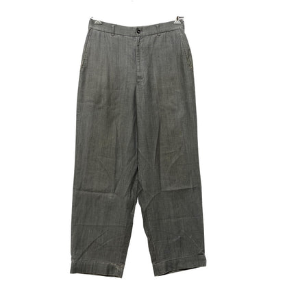 【中古品】【メンズ】 COMME des GARCONS HOMME コムデギャルソンオム RAYON PANTS HP-02013M AD1999 レーヨン パンツ 151-260917-as-08-izu サイズ：M カラー：グレー 万代Net店
