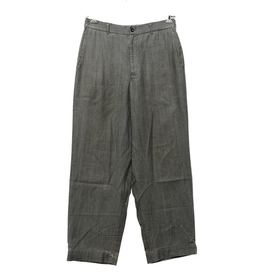 【中古品】【メンズ】 COMME des GARCONS HOMME コムデギャルソンオム RAYON PANTS HP-02013M AD1999 レーヨン パンツ 151-260917-as-08-izu サイズ：M カラー：グレー 万代Net店