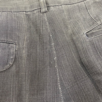 【中古品】【メンズ】 COMME des GARCONS HOMME コムデギャルソンオム RAYON PANTS HP-02013M AD1999 レーヨン パンツ 151-260917-as-08-izu サイズ：M カラー：グレー 万代Net店