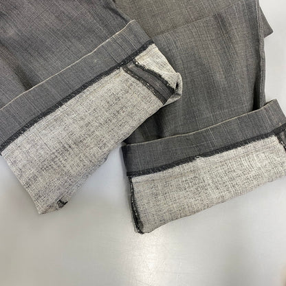【中古品】【メンズ】 COMME des GARCONS HOMME コムデギャルソンオム RAYON PANTS HP-02013M AD1999 レーヨン パンツ 151-260917-as-08-izu サイズ：M カラー：グレー 万代Net店