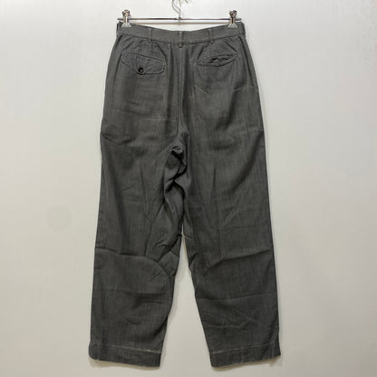 【中古品】【メンズ】 COMME des GARCONS HOMME コムデギャルソンオム RAYON PANTS HP-02013M AD1999 レーヨン パンツ 151-260917-as-08-izu サイズ：M カラー：グレー 万代Net店