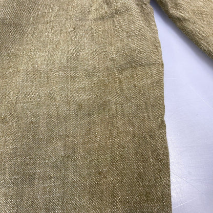 【中古品】【メンズ】 COMME des GARCONS HOMME コムデギャルソンオム LINEN COTTON PANTS HP-02030S AD1999 リネン コットン パンツ 151-260917-as-11-izu サイズ：S カラー：オリーブ 万代Net店