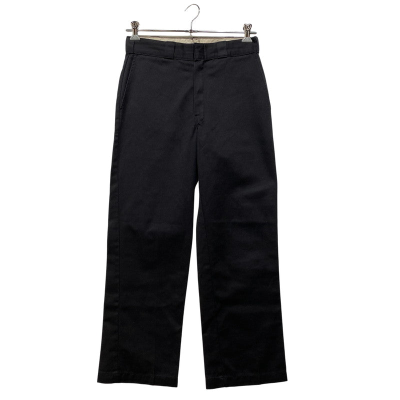 【中古品】【メンズ】 Dickies ディッキーズ WORK PANTS ワークパンツ 圧着タグ 157-260917-as-13-izu サイズ：32×30 カラー：ブラック 万代Net店