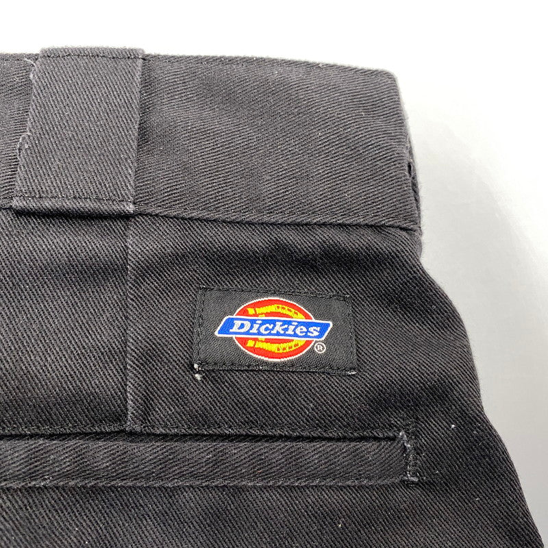 【中古品】【メンズ】 Dickies ディッキーズ WORK PANTS ワークパンツ 圧着タグ 157-260917-as-13-izu サイズ：32×30 カラー：ブラック 万代Net店
