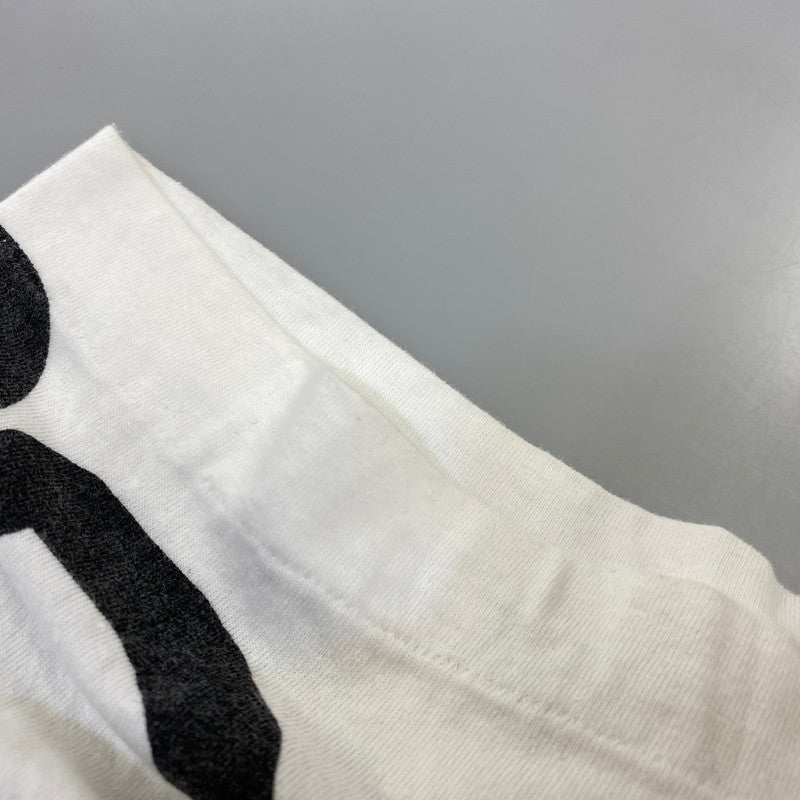 【中古品】【メンズ】 COMME DES GARCONS コムデギャルソン KK-T101 AD2023 青山店限定 ADAM PENDLETON MESSAGE SS TEE ショートスリーブ Tシャツ トップス 140-260917-kh-22-izu サイズ：S カラー：ホワイト 万代Net店