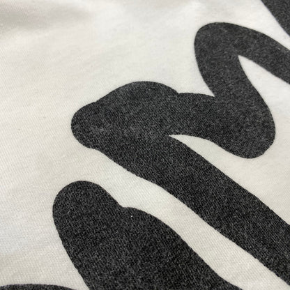 【中古品】【メンズ】 COMME DES GARCONS コムデギャルソン KK-T101 AD2023 青山店限定 ADAM PENDLETON MESSAGE SS TEE ショートスリーブ Tシャツ トップス 140-260917-kh-22-izu サイズ：S カラー：ホワイト 万代Net店