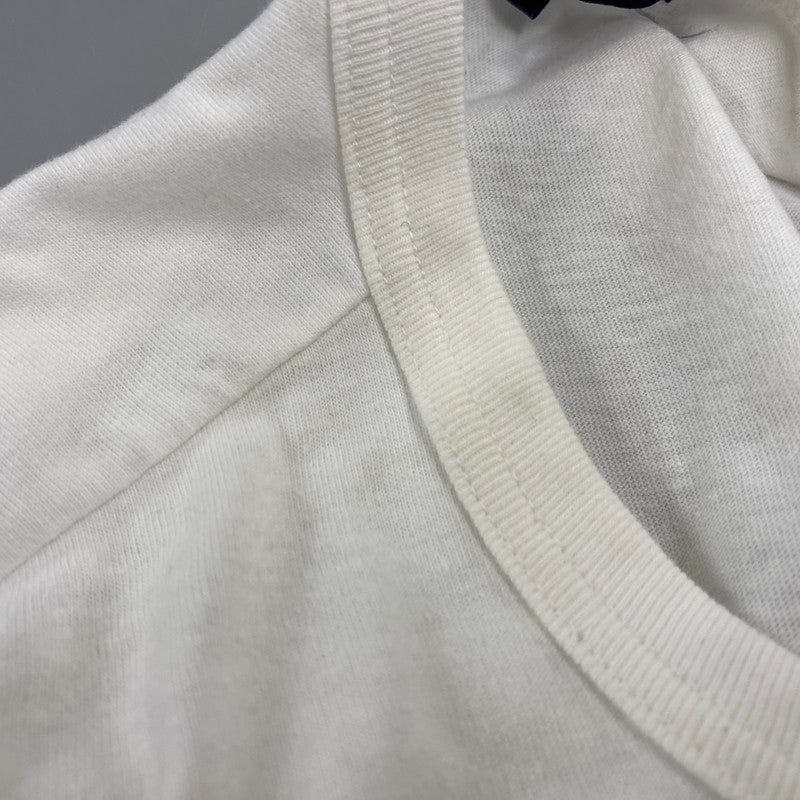 【中古品】【メンズ】 COMME DES GARCONS コムデギャルソン KK-T101 AD2023 青山店限定 ADAM PENDLETON MESSAGE SS TEE ショートスリーブ Tシャツ トップス 140-260917-kh-22-izu サイズ：S カラー：ホワイト 万代Net店