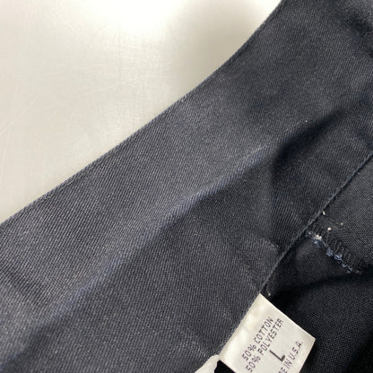 【中古品】【メンズ】 BEN DAVIS ベンデイビス USA製 90S HALF ZIP WORK SS SHIRT ハーフ ジップ ワーク ショートスリーブ シャツ　トップス 半袖 146-260922-yn-11-izu サイズ：L カラー：ブラック 万代Net店