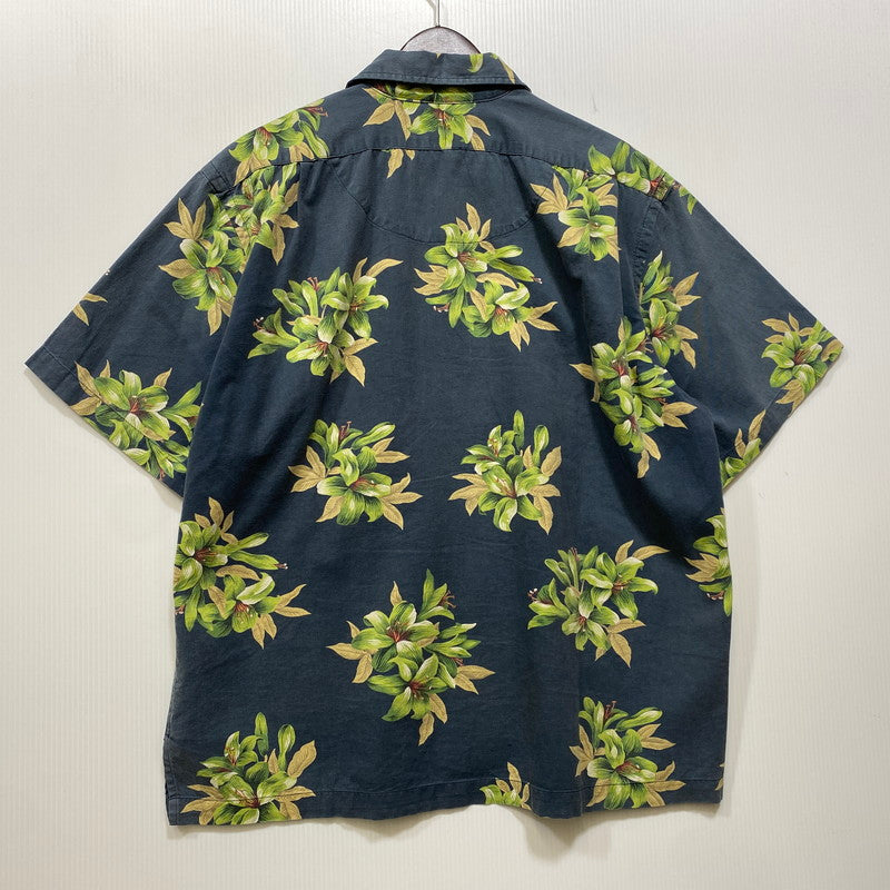 【中古品】【メンズ】 POLO BY RALPH LAUREN ポロバイラルフローレン CLAYTON OPEN COLLAR SS SHIRT オープン カラー ショートスリーブ シャツ トップス 146-260917-kh-17-izu サイズ：M カラー：ネイビー系 万代Net店