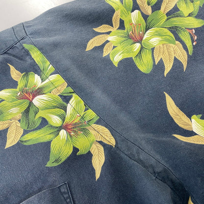 【中古品】【メンズ】 POLO BY RALPH LAUREN ポロバイラルフローレン CLAYTON OPEN COLLAR SS SHIRT オープン カラー ショートスリーブ シャツ トップス 146-260917-kh-17-izu サイズ：M カラー：ネイビー系 万代Net店