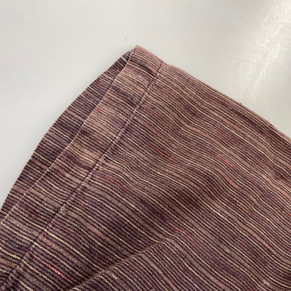 【中古品】【メンズ】 PATAGONIA パタゴニア 5314S6 06SS HEMP STRIPE SS SHIRT ヘンプ ストライプ ショートスリーブ シャツ トップス 半袖 144-260922-yn-12-izu サイズ：L カラー：ブラウン 万代Net店