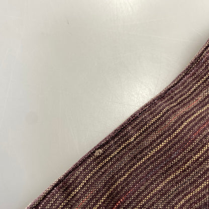 【中古品】【メンズ】 PATAGONIA パタゴニア 5314S6 06SS HEMP STRIPE SS SHIRT ヘンプ ストライプ ショートスリーブ シャツ トップス 半袖 144-260922-yn-12-izu サイズ：L カラー：ブラウン 万代Net店