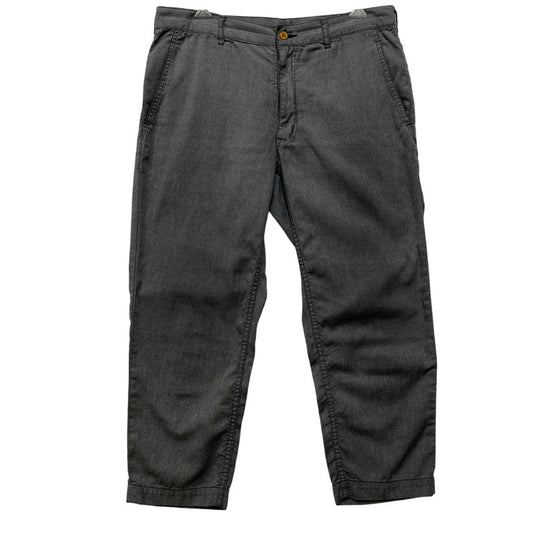 【中古品】【メンズ】 COMME DES GARCONS HOMME PLUS コムデギャルソンオムプリュス PO-P102 POLYESTER COTTON PANTS ポリエステル コットン パンツ ボトムス 151-260922-yn-06-izu サイズ：M カラー：グレー 万代Net店