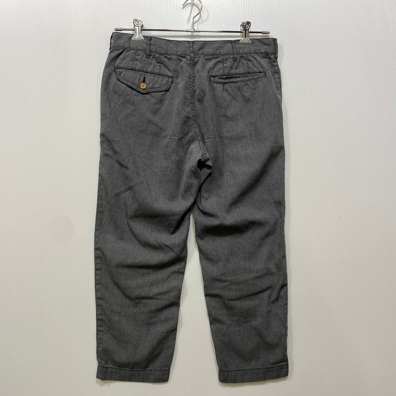 【中古品】【メンズ】 COMME DES GARCONS HOMME PLUS コムデギャルソンオムプリュス PO-P102 POLYESTER COTTON PANTS ポリエステル コットン パンツ ボトムス 151-260922-yn-06-izu サイズ：M カラー：グレー 万代Net店