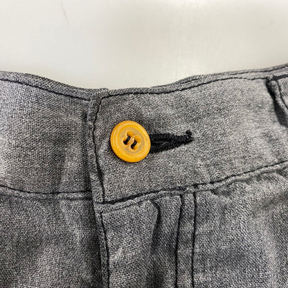 【中古品】【メンズ】 COMME DES GARCONS HOMME PLUS コムデギャルソンオムプリュス PO-P102 POLYESTER COTTON PANTS ポリエステル コットン パンツ ボトムス 151-260922-yn-06-izu サイズ：M カラー：グレー 万代Net店