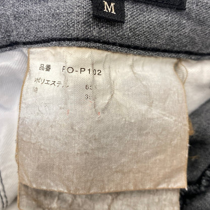 【中古品】【メンズ】 COMME DES GARCONS HOMME PLUS コムデギャルソンオムプリュス PO-P102 POLYESTER COTTON PANTS ポリエステル コットン パンツ ボトムス 151-260922-yn-06-izu サイズ：M カラー：グレー 万代Net店