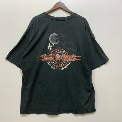【中古品】【メンズ】 HARLEY-DAVIDSON ハーレーダビッドソン USA製 00S SS TEE ショートスリープ Tシャツ トップス 半袖 146-260922-ya-04-izu サイズ：2XL カラー：ブラック 万代Net店