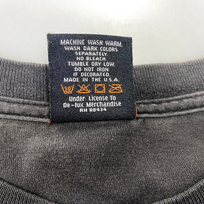 【中古品】【メンズ】 HARLEY-DAVIDSON ハーレーダビッドソン FLAME LOGO SS TEE フレイム ロゴ ショートスリーブ Tシャツ トップス 146-260922-kh-13-izu サイズ：XL カラー：ブラック 万代Net店