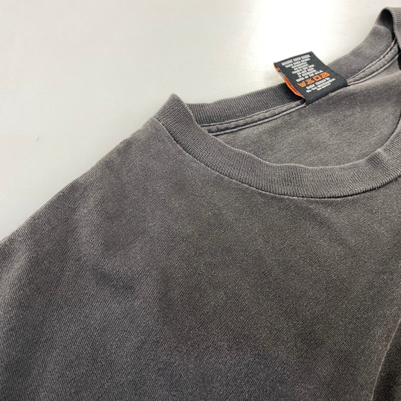 【中古品】【メンズ】 HARLEY-DAVIDSON ハーレーダビッドソン FLAME LOGO SS TEE フレイム ロゴ ショートスリーブ Tシャツ トップス 146-260922-kh-13-izu サイズ：XL カラー：ブラック 万代Net店