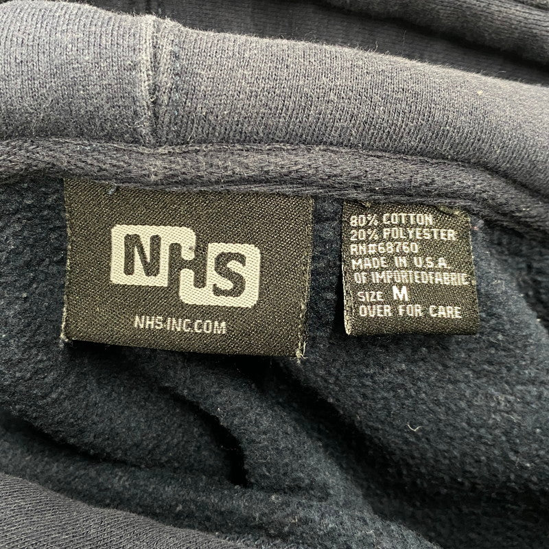 【中古品】【メンズ】 OLD SANTA CRUZ オールド サンタクルーズ NHSタグ USA製 HOODED SWEATSHIRT フーデッド スウェットシャツ パーカー トップス 146-260922-kh-02-izu サイズ：M カラー：ネイビー 万代Net店