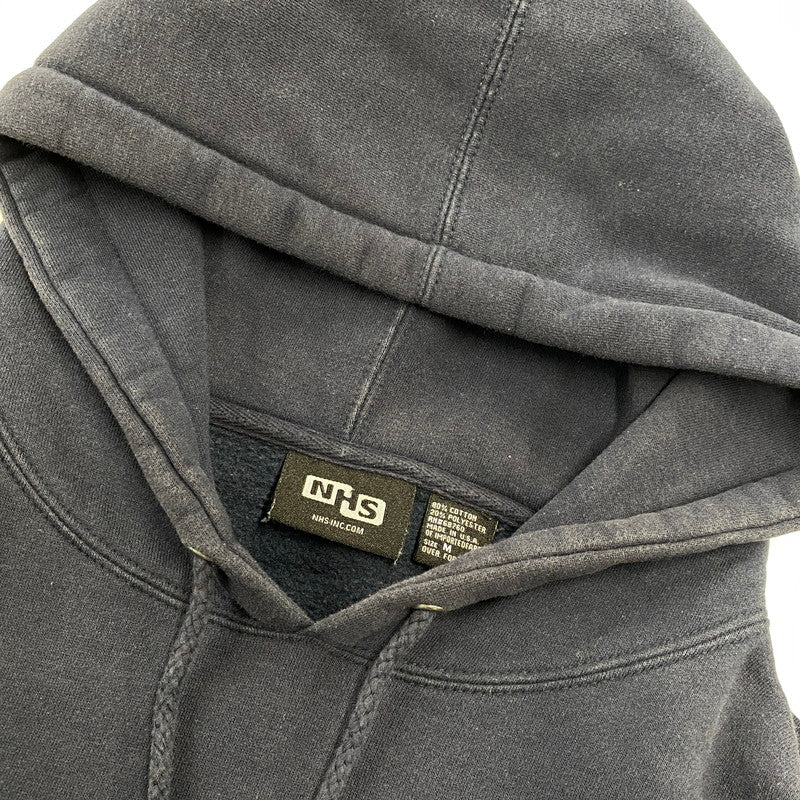 【中古品】【メンズ】 OLD SANTA CRUZ オールド サンタクルーズ NHSタグ USA製 HOODED SWEATSHIRT フーデッド スウェットシャツ パーカー トップス 146-260922-kh-02-izu サイズ：M カラー：ネイビー 万代Net店