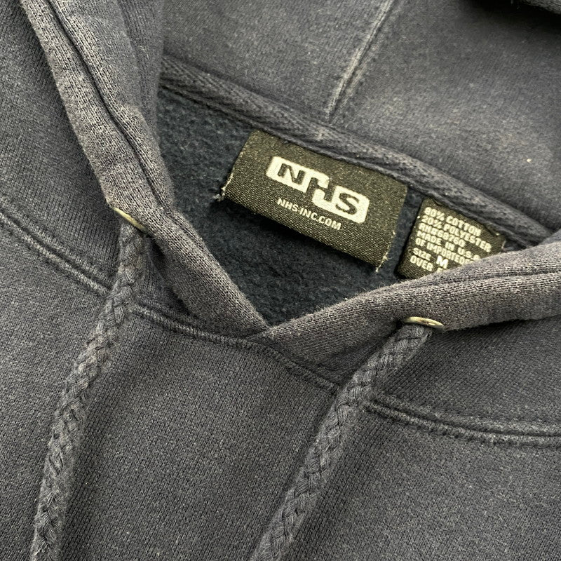 【中古品】【メンズ】 OLD SANTA CRUZ オールド サンタクルーズ NHSタグ USA製 HOODED SWEATSHIRT フーデッド スウェットシャツ パーカー トップス 146-260922-kh-02-izu サイズ：M カラー：ネイビー 万代Net店
