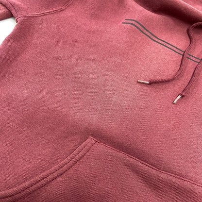 【中古品】【メンズ】 OLD SANTA CRUZ オールド サンタクルーズ NHSタグ USA製 HOODED SWEATSHIRT フーデッド スウェットシャツ パーカー トップス 142-260922-kh-03-izu サイズ：L カラー：ボルドー 万代Net店
