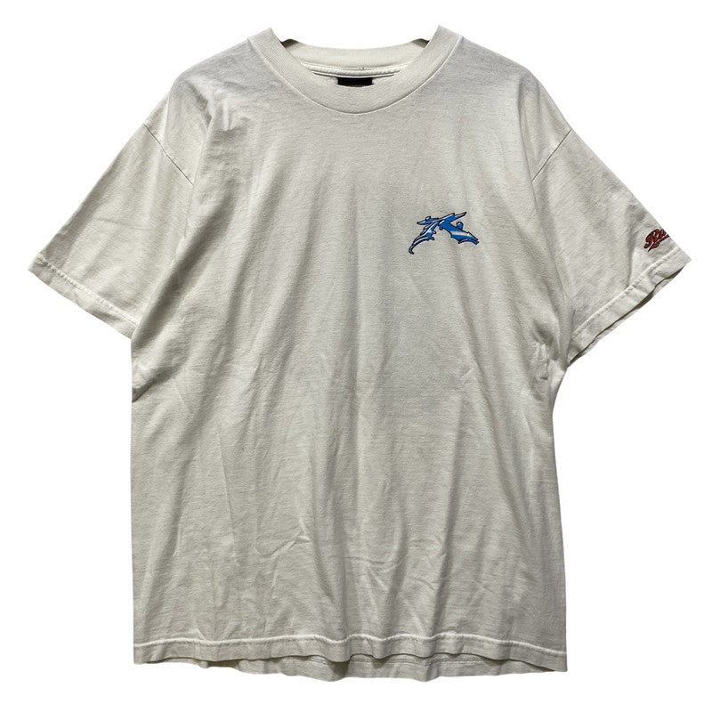 【中古品】【メンズ】 RUSTY ラスティ メキシコ製 90-00S DRAGON SS TEE ドラゴン ショートスリーブ Tシャツ トップス 半袖 146-260923-cs-10-izu サイズ：M カラー：ホワイト 万代Net店