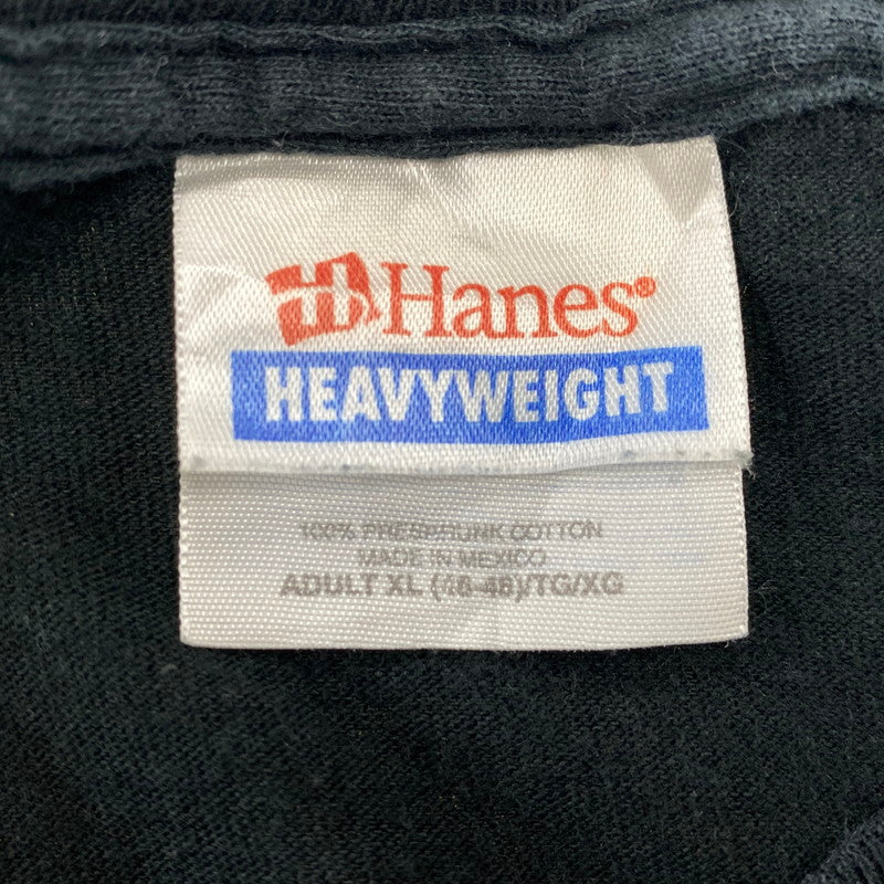 【中古品】【メンズ】 HANES ヘインズ EASYRIDERS SS TEE イージーライダーズ ショートスリーブ Tシャツ トップス 146-260922-kh-14-izu サイズ：XL カラー：ブラック系 万代Net店