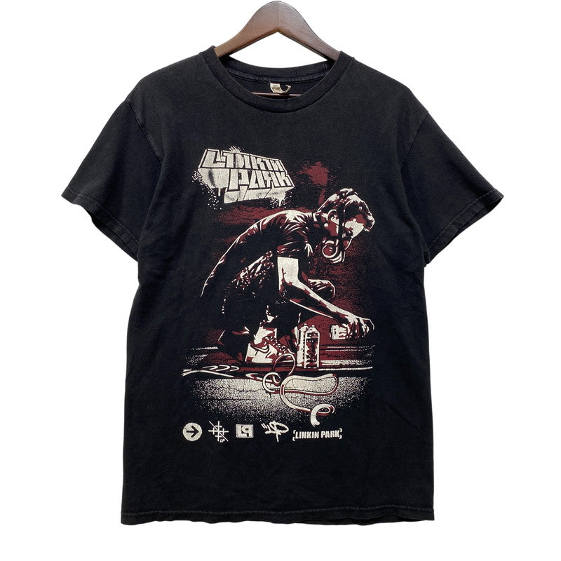 【中古品】【メンズ】 LINKIN PARK リンキン パーク ALSTYLE 00S BOOTLEG SS TEE　ショートスリーブ Tシャツ 半袖 トップス 146-260922-yn-08-izu サイズ：M カラー：ブラック 万代Net店