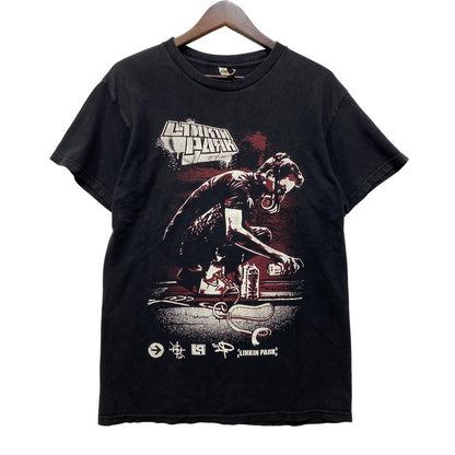 【中古品】【メンズ】 LINKIN PARK リンキン パーク ALSTYLE 00S BOOTLEG SS TEE　ショートスリーブ Tシャツ 半袖 トップス 146-260922-yn-08-izu サイズ：M カラー：ブラック 万代Net店