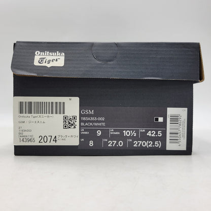 【中古品】【メンズ】 ONITSUKA TIGER オニツカタイガー GSM 1183A353 スニーカー 靴 162-260921-as-27-izu サイズ：27cm カラー：BLACK/WHITE 万代Net店