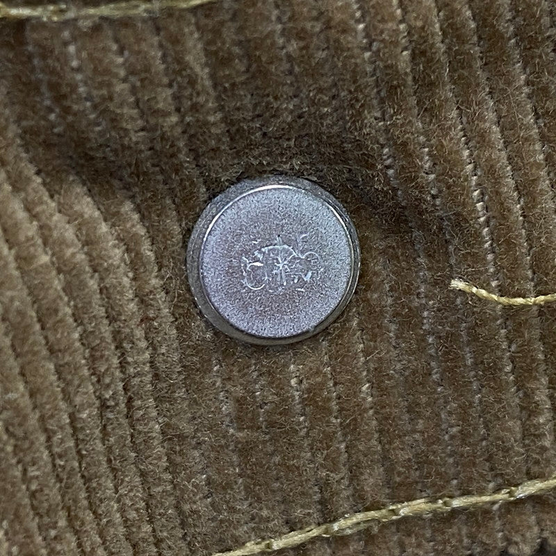 【中古美品】【メンズ】 LEVI'S リーバイス 519-1523 刻印815 USA製 白タブ CORDUROY PANTS コーデュロイ パンツ ズボン ボトムス 157-260922-ya-11-izu サイズ：36×32 カラー：ブラウン系 万代Net店